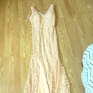 Mermaid PROM dress and shoes!